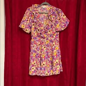 Floral Ruffle Dress